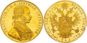 Franz Joseph I., 4 Dukat 1915, Vienna