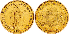 Franz Joseph I., 10 Korona 1904, KB, Kremnitz