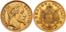 Napoleon III., 20 Francs 1862, A, Paris