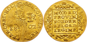Holland, 1 Dukat 1802