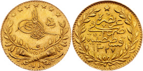 Mehmed V Reşâd, 25 Kurus 1327 (1913) 5, Konstantiniyye
