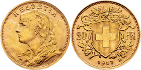 Federal State, 20 Francs 1947, B, Bern