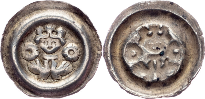 Premysl Otakar II., Small Brakteat 1253-1278 Bohemia, Premysl Otakar II., Small ...