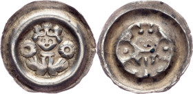 Premysl Otakar II., Small Brakteat 1253-1278