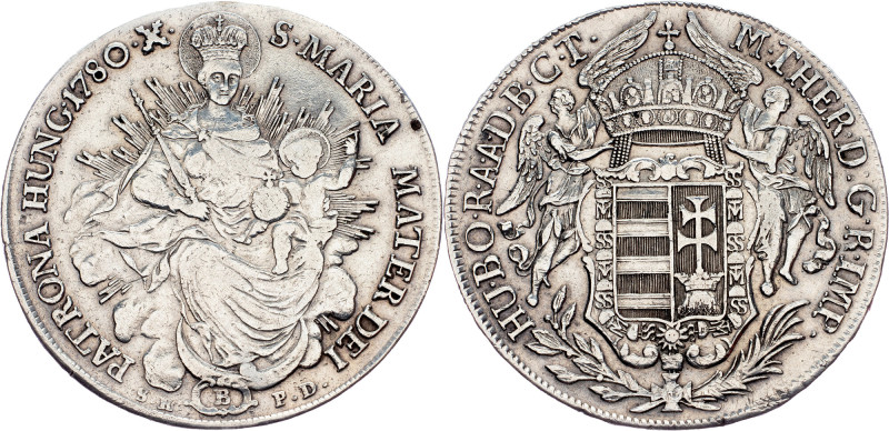 Maria Theresia, 1 Thaler 1780, B Austria-Hungary, Maria Theresia, 1 Thaler 1780,...