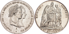 Franz Joseph I., 1 Gulden 1854, Vienna