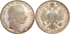 Franz Joseph I., 1 Gulden 1862, A, Vienna