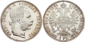 Franz Joseph I., 1 Gulden 1885, Vienna