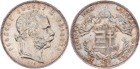 Franz Joseph I., 1 Forint 1868, GYF, Karlsburg