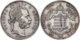 Franz Joseph I., 1 Forint 1869, GYF, Karlsburg
