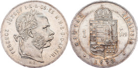 Franz Joseph I., 1 Forint 1873, KB, Kremnitz