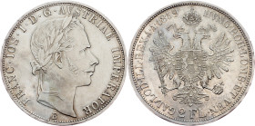 Franz Joseph I., 2 Gulden 1859, B, Kremnitz