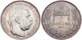 Franz Joseph I., 1 Korona 1894, KB, Kremnitz
