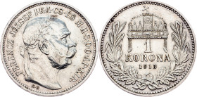 Franz Joseph I., 1 Korona 1913, KB, Kremnitz