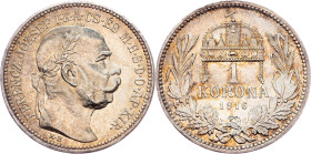 Franz Joseph I., 1 Korona 1916, KB, Kremnitz