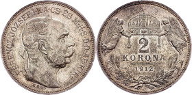 Franz Joseph I., 2 Korona 1912, KB, Kremnitz