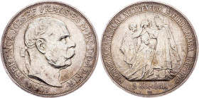 Franz Joseph I., 5 Korona 1907, Kremnitz