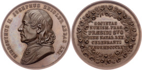 Hyeronimus II. Joseph Zeidler, Medal 1860, V. Seidan