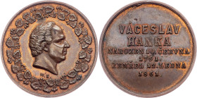Bohemia, Medal 1861, Vaceslav Hanka