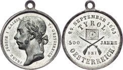 Franz Joseph I., Medal 1863