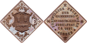 Franz Joseph I., Medal 1897, UNIQUE!