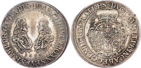 Eggenberg, Johann Christian und Johann Seyfried, 1 Thaler 1654, Krumau