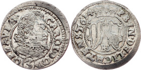 Charles of Liechtenstein, 3 Kreuzer 1614, BH