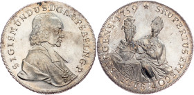 Salzburg, 1 Thaler 1759