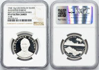 Czechoslovakia, Medal 1968, Dubček
