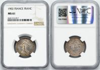 Third Republic, 1 Franc 1902, Paris
