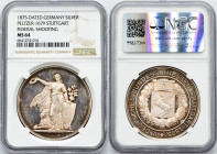 Germany, Medal 1875, Shooting in Stuttgart