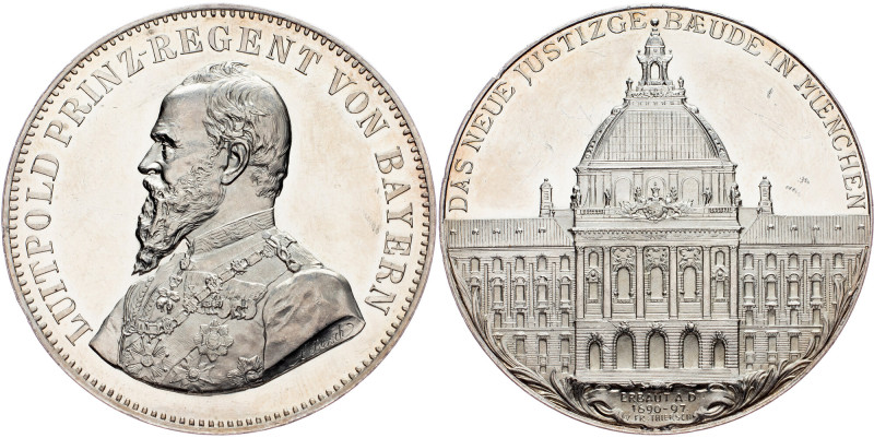 Luitpold, Medal 1897, A. Börsch Germany, Luitpold, Medal 1897, A. Börsch, 34,867...