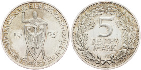 Weimar Republic, 5 Mark 1925, A