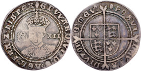 Edward VI., Shilling ND (1551-1553)