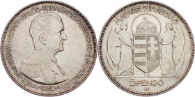 Nicolas Horthy, 5 Pengo 1930, Budapest