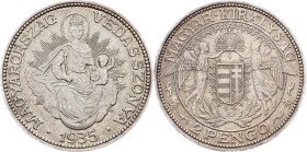Nicolas Horthy, 2 Pengo 1935, Budapest