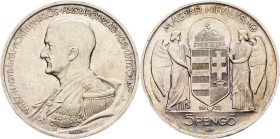 Nicolas Horthy, 5 Pengo 1939, Budapest