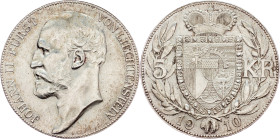 John II., 5 Krone 1910, Vienna