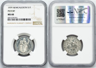 New Caledonia, 1 Franc 1979, PIEFORT