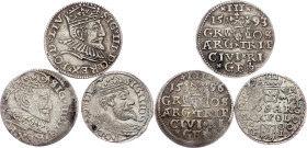 Sigismund III. Vasa, Trojak 1593, 1596, 1600