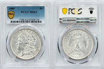 Federal republic, Morgan Dollar 1889, Philadelphia