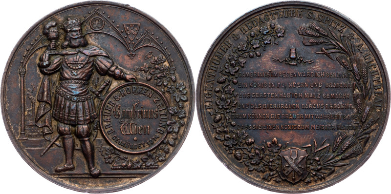 Austria-Hungary, Medal 1874 Austria-Hungary, Austria-Hungary, Medal 1874, 22,89 ...