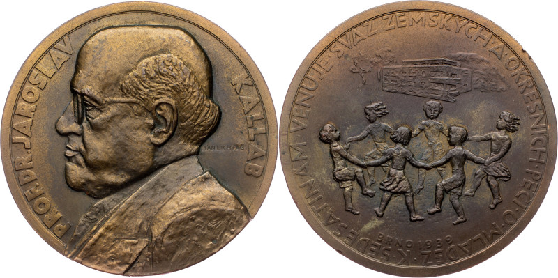 Czechoslovakia, Medal 1939, Lichtág Jan Czechoslovakia, Czechoslovakia, Medal 19...