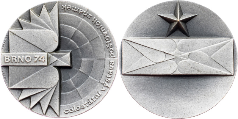 Czechoslovakia, Medal 1974, Kolářský Z./Strnad J. Czechoslovakia, Czechoslovakia...