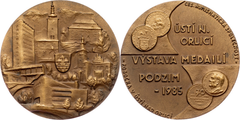 Czechoslovakia, Medal 1985, Dušek Tomáš R. Czechoslovakia, Czechoslovakia, Medal...