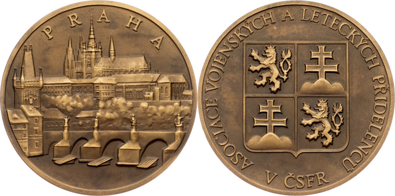 Czechoslovakia, Medal 1991, KD Czechoslovakia, Czechoslovakia, Medal 1991, KD, 2...