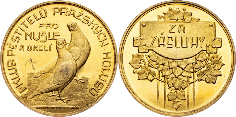 Czechoslovakia, Medal ND, Karnet - Kyselý Czechoslovakia, Czechoslovakia, Medal ...