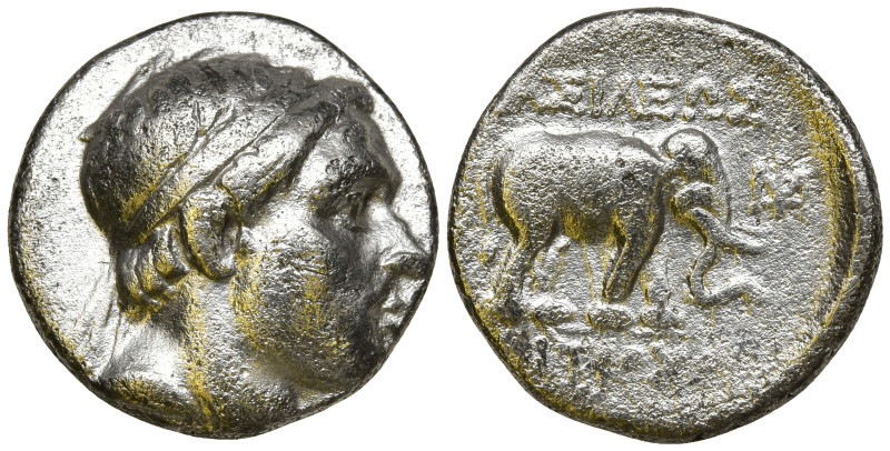 Seleukid Empire, Antiochos III 'the Great' AR Drachm. Apameia on the Orontes(?),...