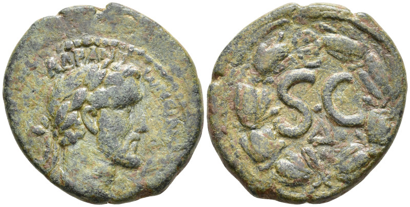 Syria, Seleucis and Pieria, Antioch. Antoninus Pius Æ. AD 138-161.
ΑΔΡ ΑΝΤΝƐ[; ...