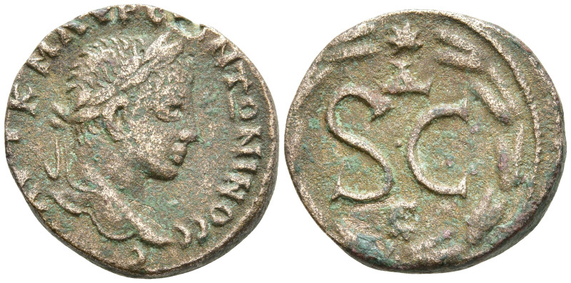 Syria, Seleucis and Pieria, Antioch. Elagabalus Æ. AD 218-222.
ΑΥΤ Κ Μ ΑΥ Ϲ ΑΝΤ...